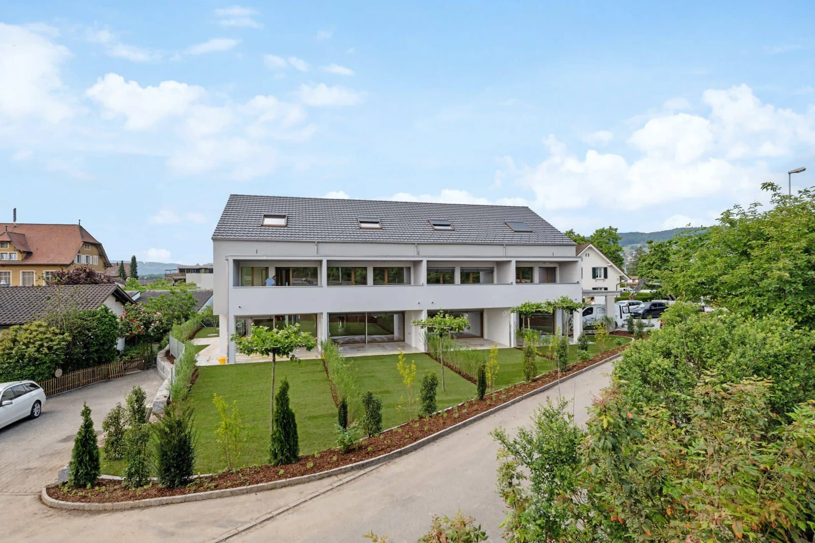 Grünanlage im Wohnquartier